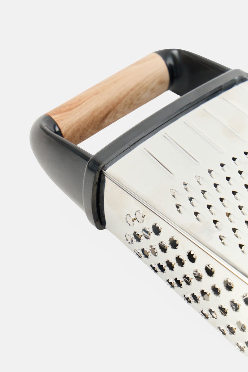 Hamilton Beach 4 Sided Stainless Steel Grater With Container And Lid, Black - Image 3