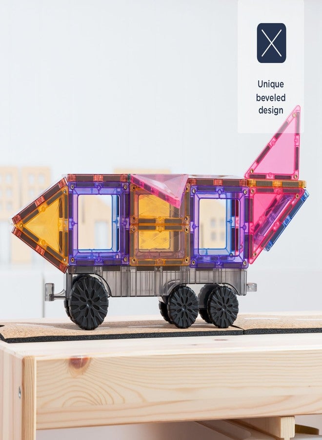 Connetix Magnetic Tiles Pastel Transport Pack, 50 Pieces - Image 5