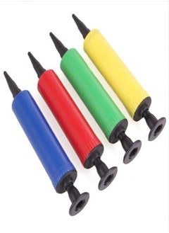 Como Como Red Black Plastic Basketball Football Balloon Air Pump 