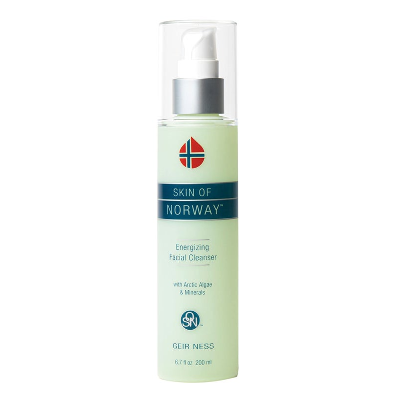 Geir Ness Skin of Norway Energizing Facial Cleanser - Contains Arctic Algae & Minerals - Moisturizing Deep Cleansing Face Wash For Dry and Sensitive Skin - Image 1