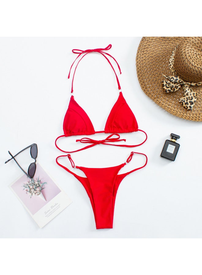 Custom Miracle New Bikini European American Three-point Swimsuit Women Split Bikini