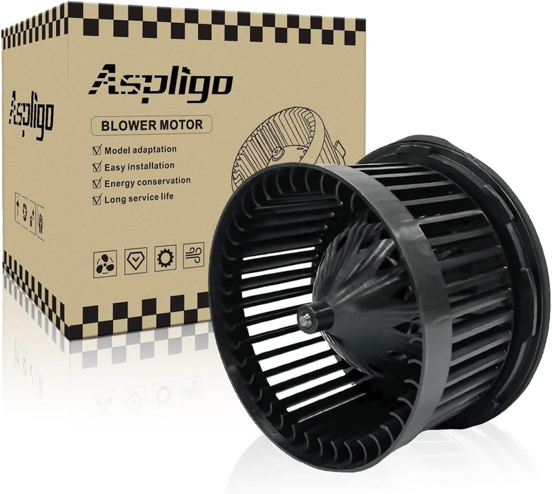 Aspligo AC Heater Blower Motor Fan for Cadillac Escalade, Chevrolet Silverado, GMC Sierra - Image 1