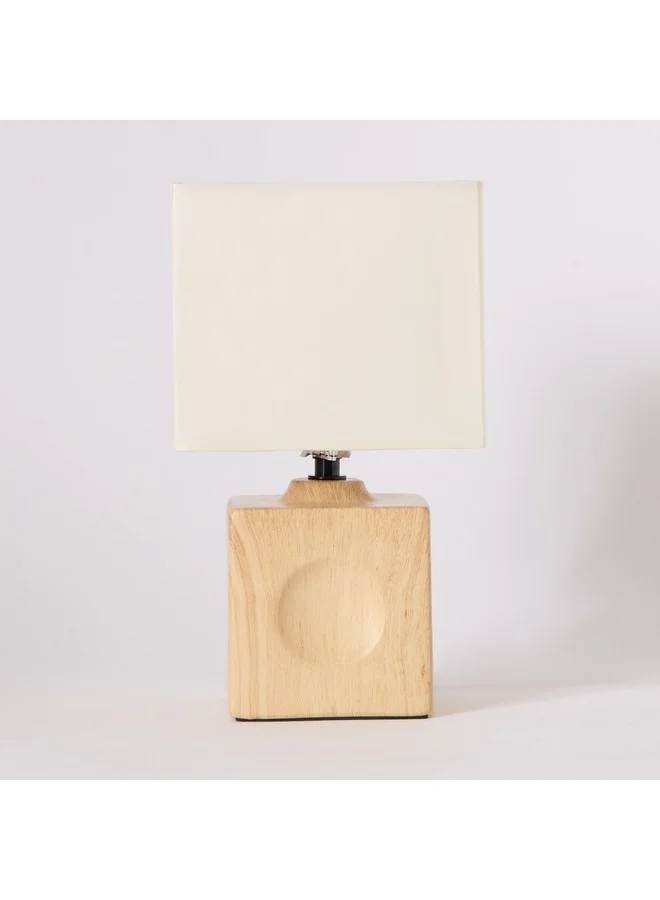 هوم بوكس Marbella Ceramic Table Lamp with Fabric Shade 26.5 cm