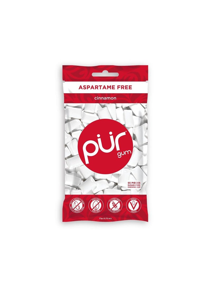 Cinnamon Sugar free and diabetic friendly gum 55 Pieces - Image 1