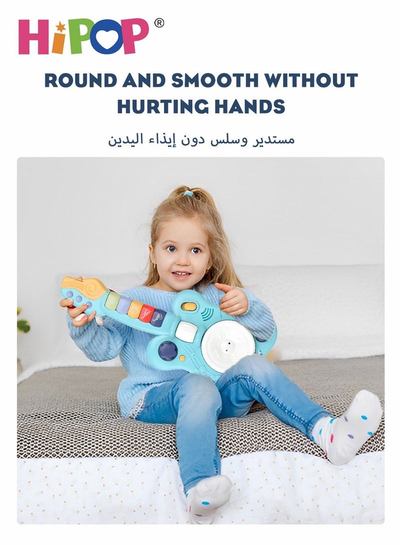 HIPOP Musical Instrument Guitar Toys,Baby & Toddler Toys Gifts,Electric Musical Toys  - Image 3