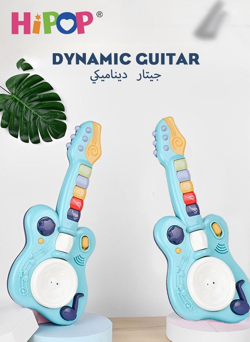 HIPOP Musical Instrument Guitar Toys,Baby & Toddler Toys Gifts,Electric Musical Toys  - Image 2