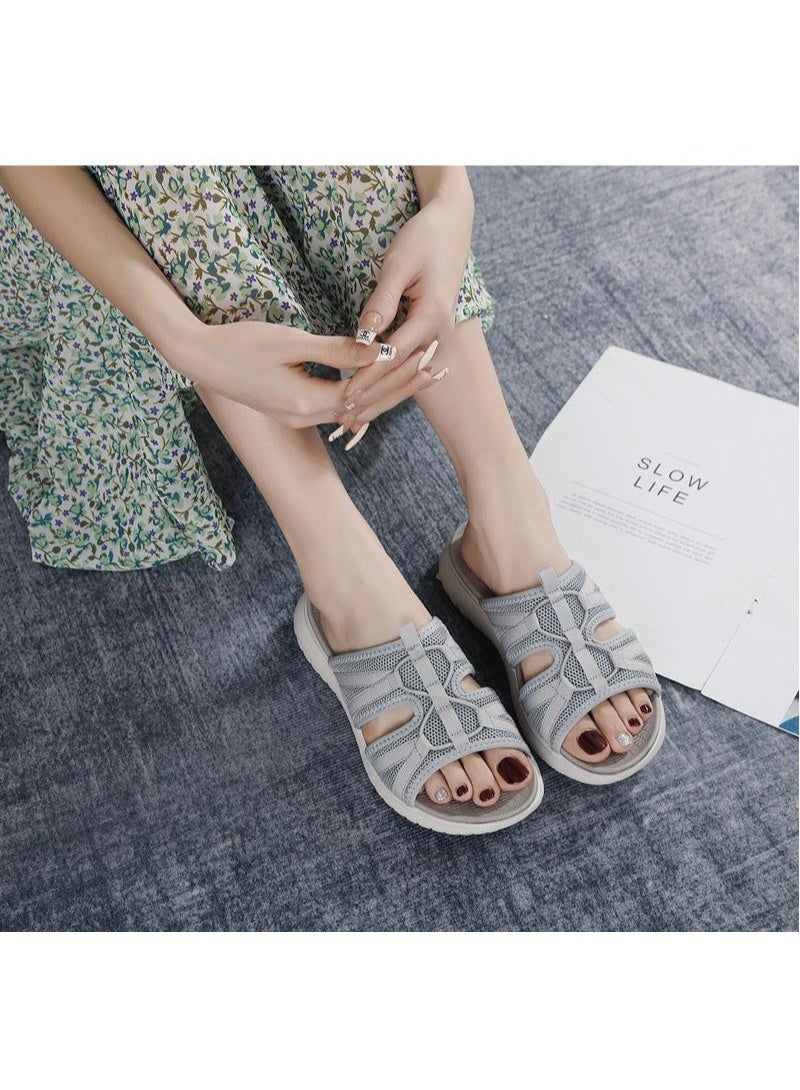 NIBEMINENT Summer  Women Flat Heel  Slippers Casual Women's  Ladies Shoes  - Image 3