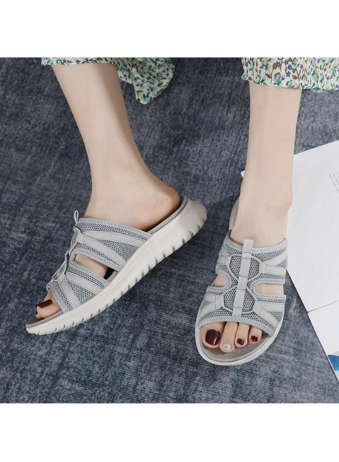 NIBEMINENT Summer  Women Flat Heel  Slippers Casual Women's  Ladies Shoes  - Image 2