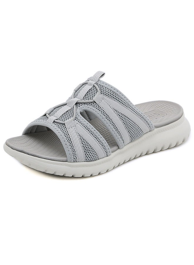 NIBEMINENT Summer  Women Flat Heel  Slippers Casual Women's  Ladies Shoes  - Image 1
