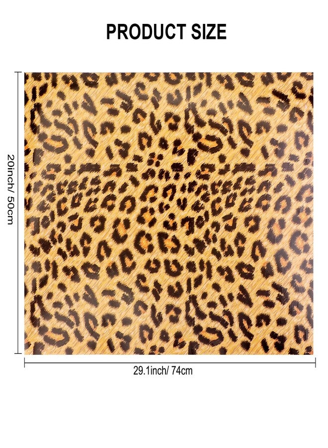 Konsait Animal Prints Wrapping Paper, 12 Sheets 29" x 20" Leopard Zebra Giraffe Tiger Snakes Cow Patterns Wrap Packaging Paper Assortment for Birthday Holiday Animal Themed Party Decoration Supplies - Image 2