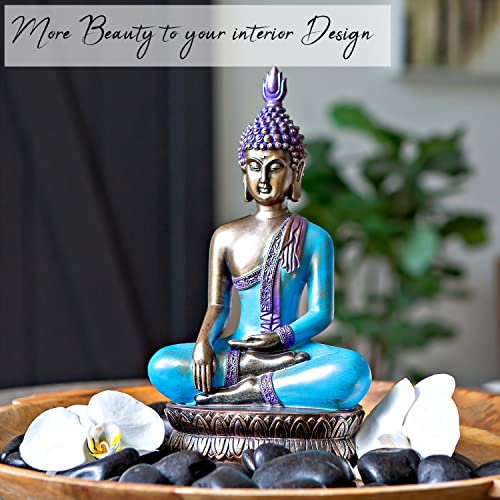 25DOL Buddha Statues for Home. 12.5" Buddha Statue (The Moment of Enlightenment). Collectibles and Figurines, Meditation Decor, Spiritual Living Room Decor, Yoga Zen Decor, Hindu and East Asian Décor - Image 5