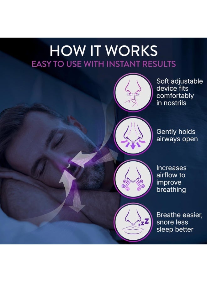 Mute Mute Snore Stopper Nasal Dilator for Snore Reduction Starter pack  - Image 5