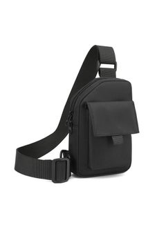 Generic Trendy Mens Chest Bag Casual Fashion Crossbody Black 