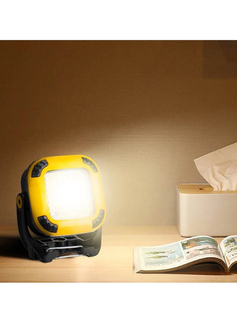 Toby's Toby’s CPL-T30 Rechargeable LED Floodlight High Brightness Long Battery Life Multi-Level Adjustment Durable Build Ideal for Outdoors - Image 3