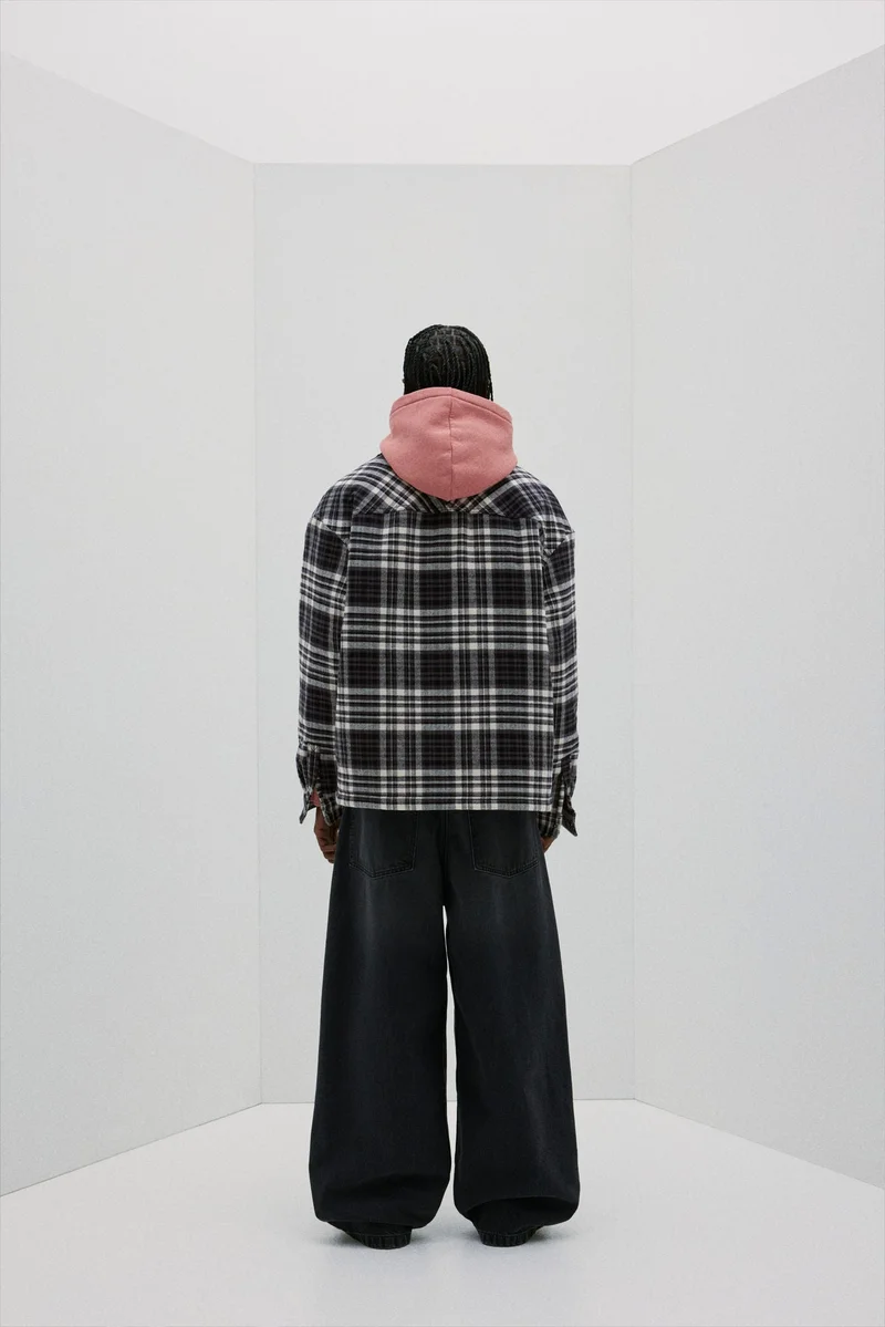 H&M Oversized Fit Flannel overshirt