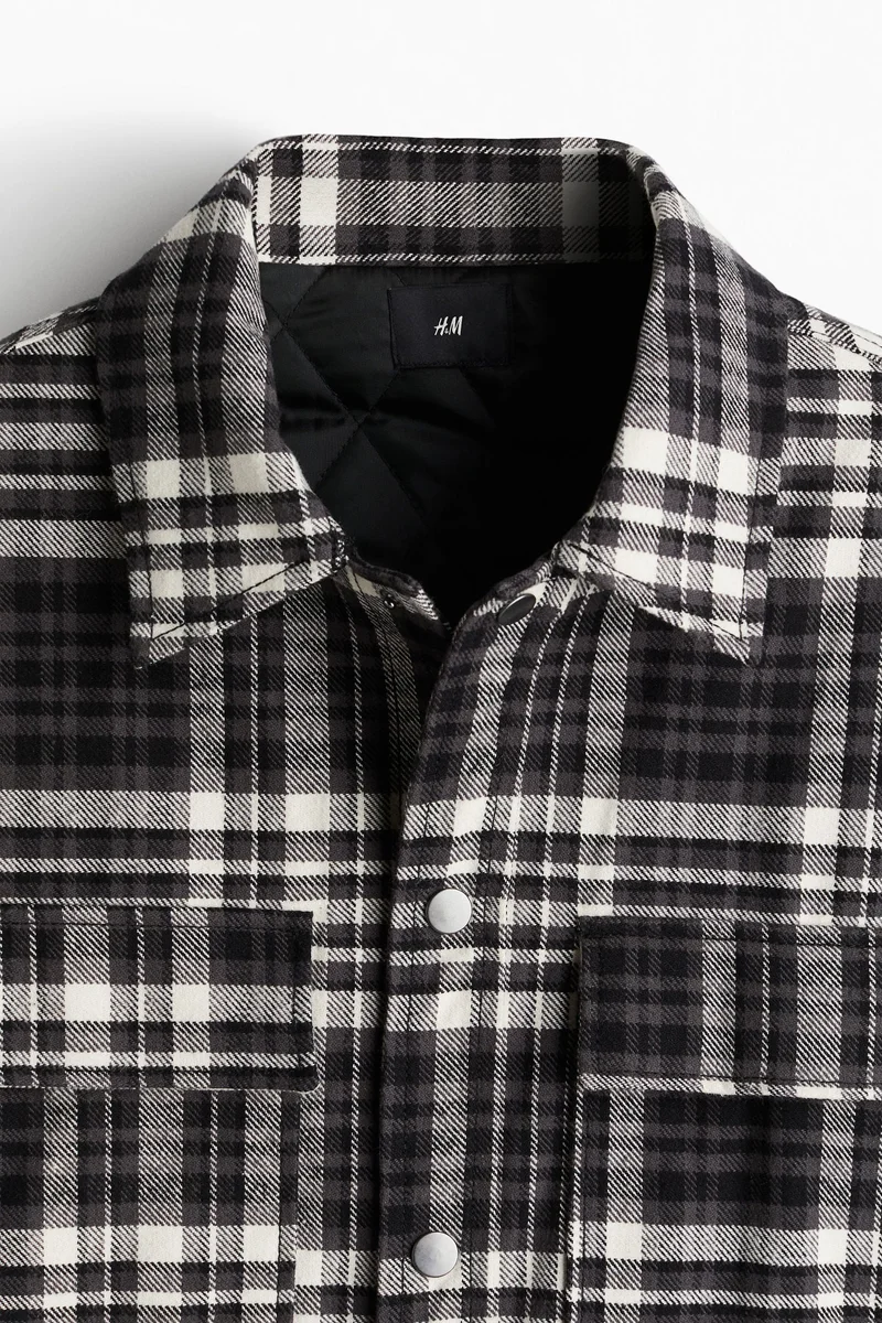 H&M Oversized Fit Flannel overshirt