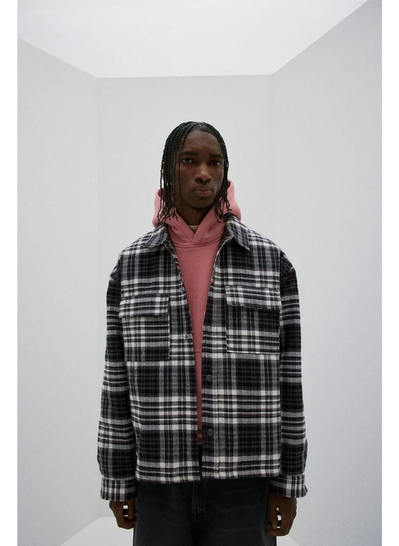 H&M Oversized Fit Flannel overshirt