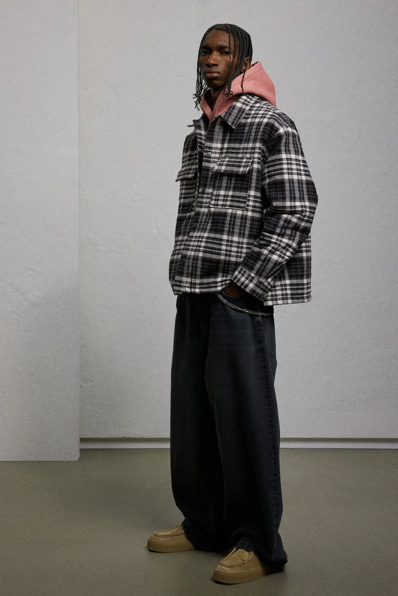 H&M Oversized Fit Flannel overshirt