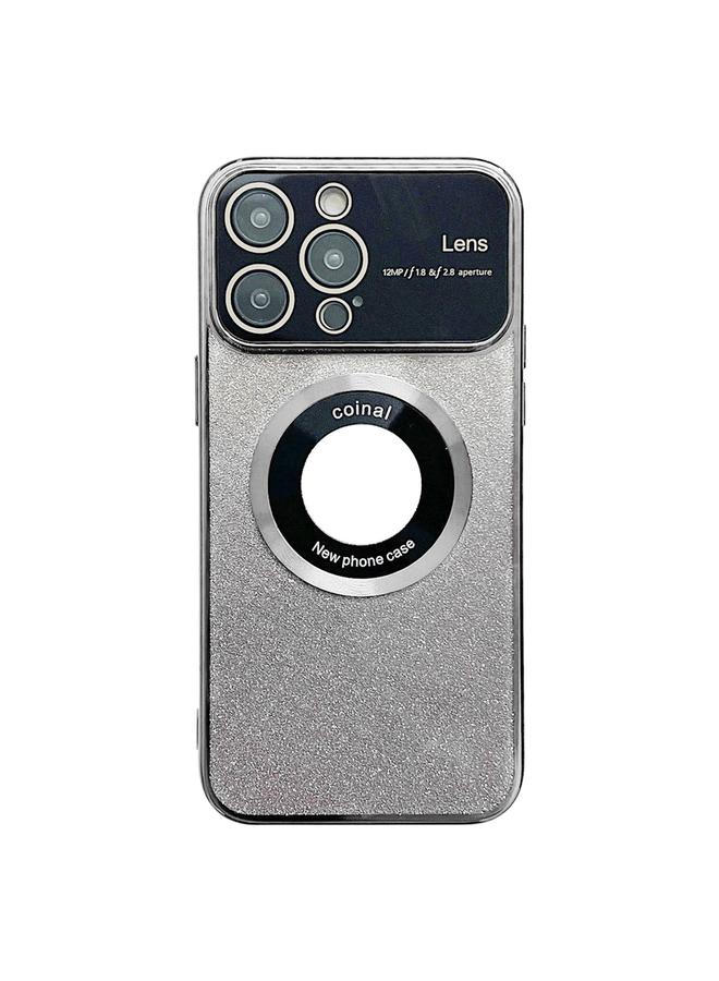 S-TOP Case For iPhone 14 Pro Max Large Window MagSafe Gradient Glitter Electroplating TPU Phone Case - Image 1