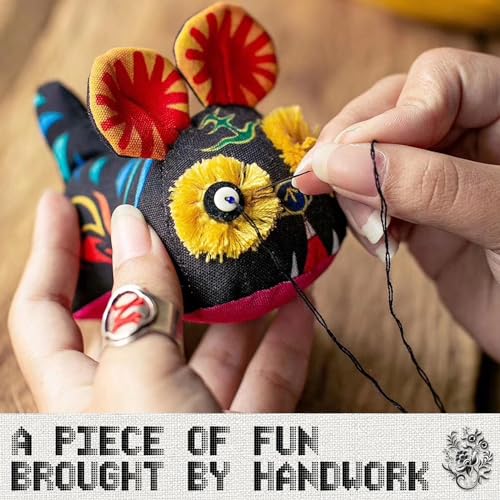 Dercuy 10 Skeins Embroidery Floss, Black Embroidery Thread, Friendship Bracelet String, Cross Stitch for DIY Making, Embroidery Crafts - Image 5