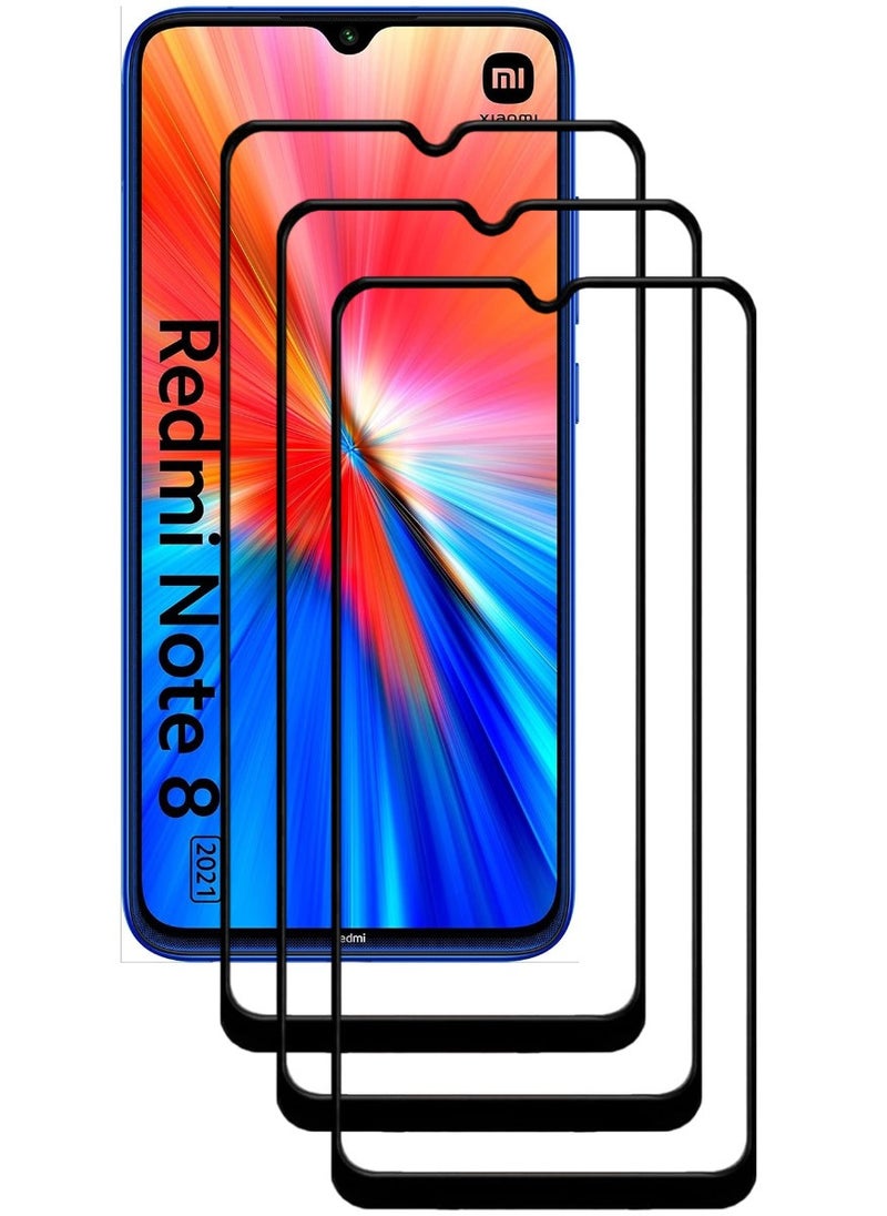 ACLIX 3 Pieces Antistatic ESD Dustproof Premium Quality High Definition Tempered Glass Screen Protector Designed For Xiaomi Redmi Note 8 - Image 1