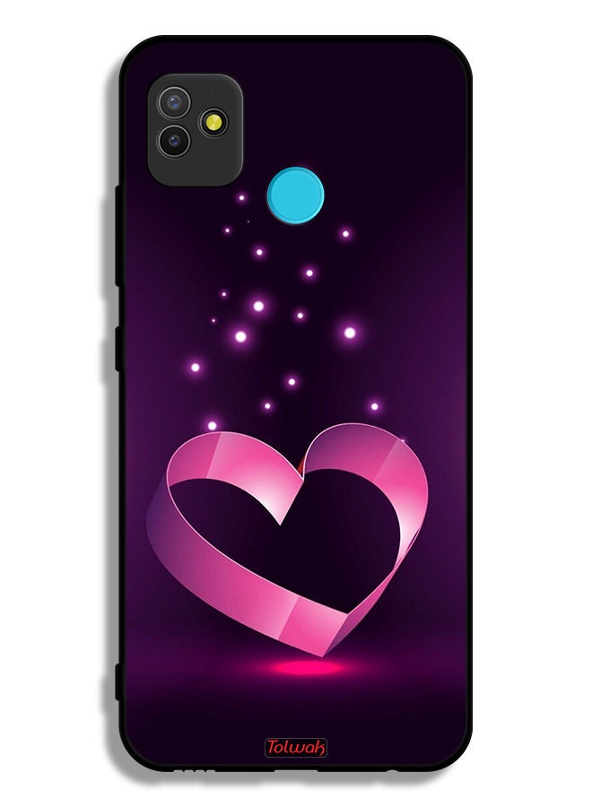 Tolwak Tecno Pop 5 Protective Case Cover Heart Art - Image 2