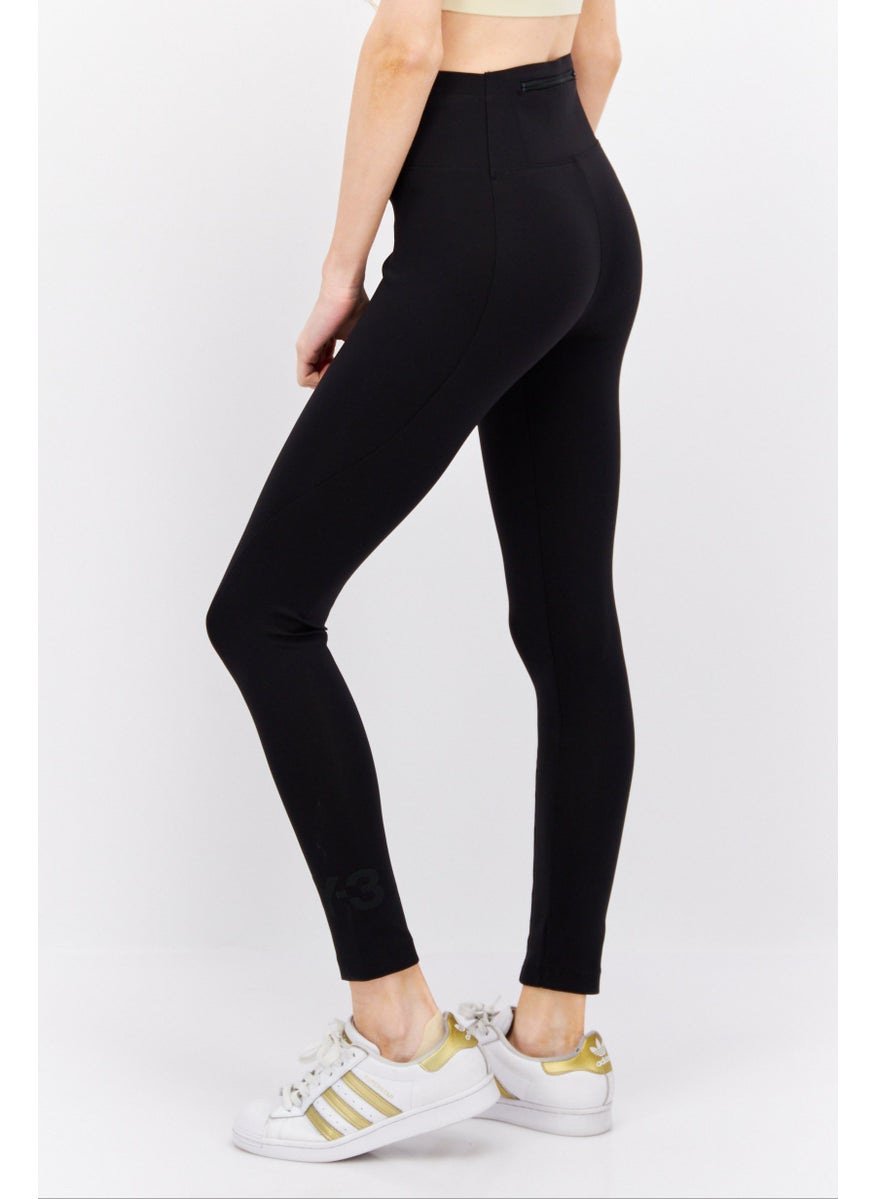 Adidas Adidas Y-3 By Yohji Yamamoto Women Tight Fit Pull-On Training Tight, Black  - Image 4