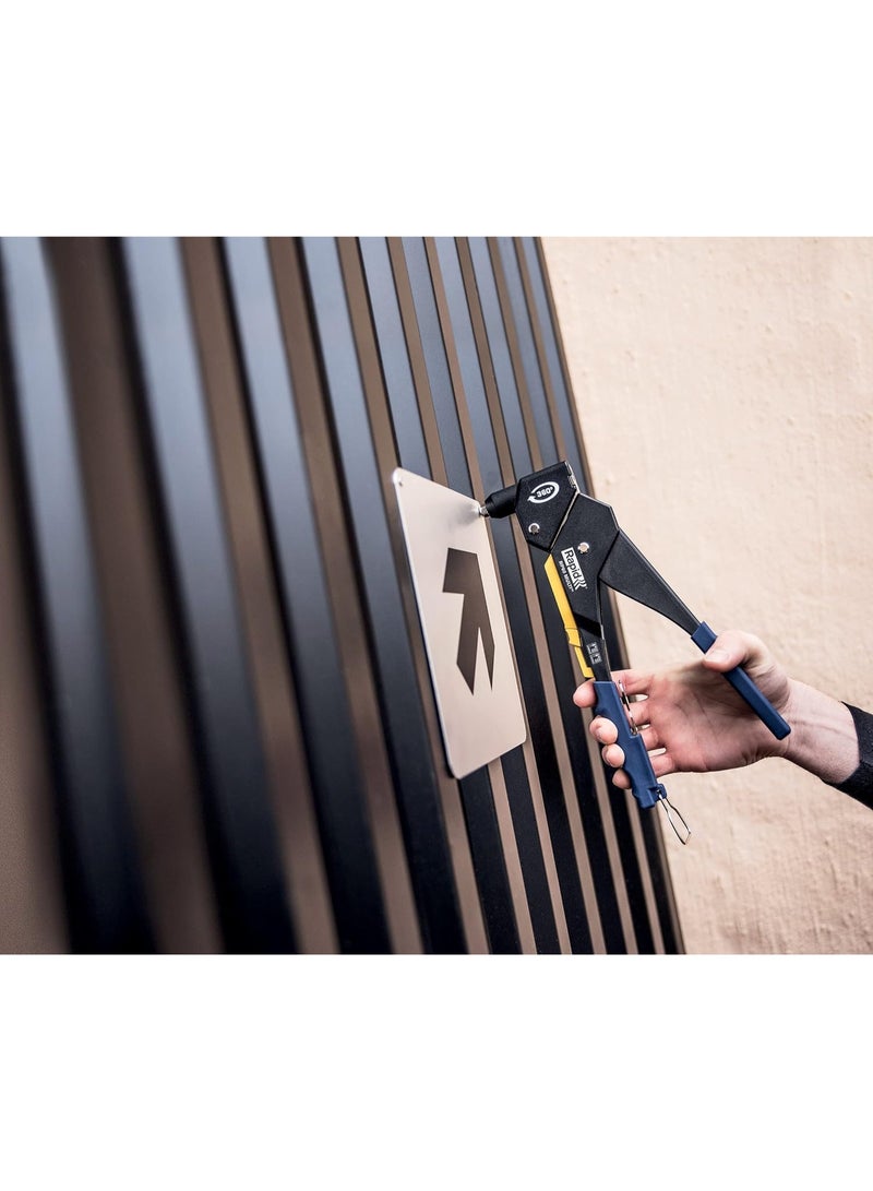 رابيد مثقاب مسامير يدوي رابد RP60 MULTI™ برأس دوّار 360° – كماشة متعددة الاستخدامات ومتينة مع نظام فوهات متعددة - Image 4