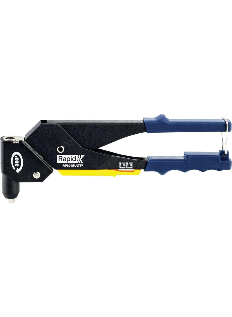 رابيد مثقاب مسامير يدوي رابد RP60 MULTI™ برأس دوّار 360° – كماشة متعددة الاستخدامات ومتينة مع نظام فوهات متعددة - Image 2