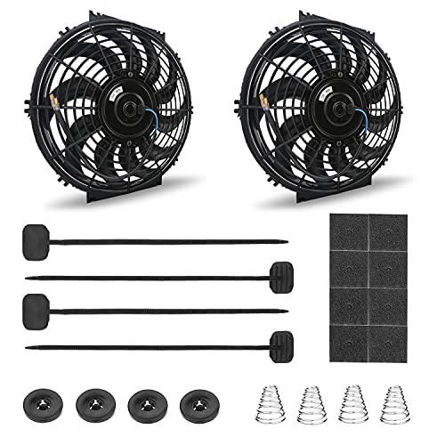 Mellbree 3-Pack Electric Radiator Fan Mounting Kit - Compatible for Cooling Fan and Transmission Cooler - Image 3