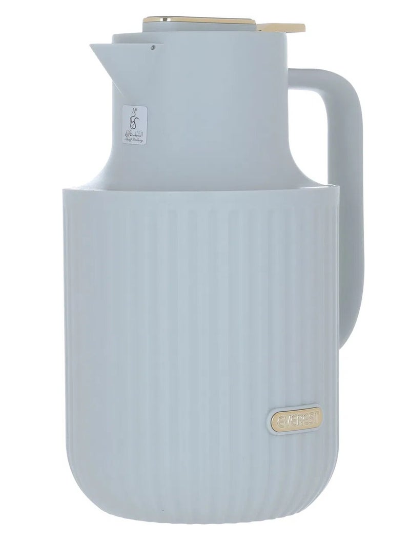 Alsaif Gallery Timeless Lura Thermos, 1.5 liters, thermal glass inner container, plastic outer shell - white - Image 2
