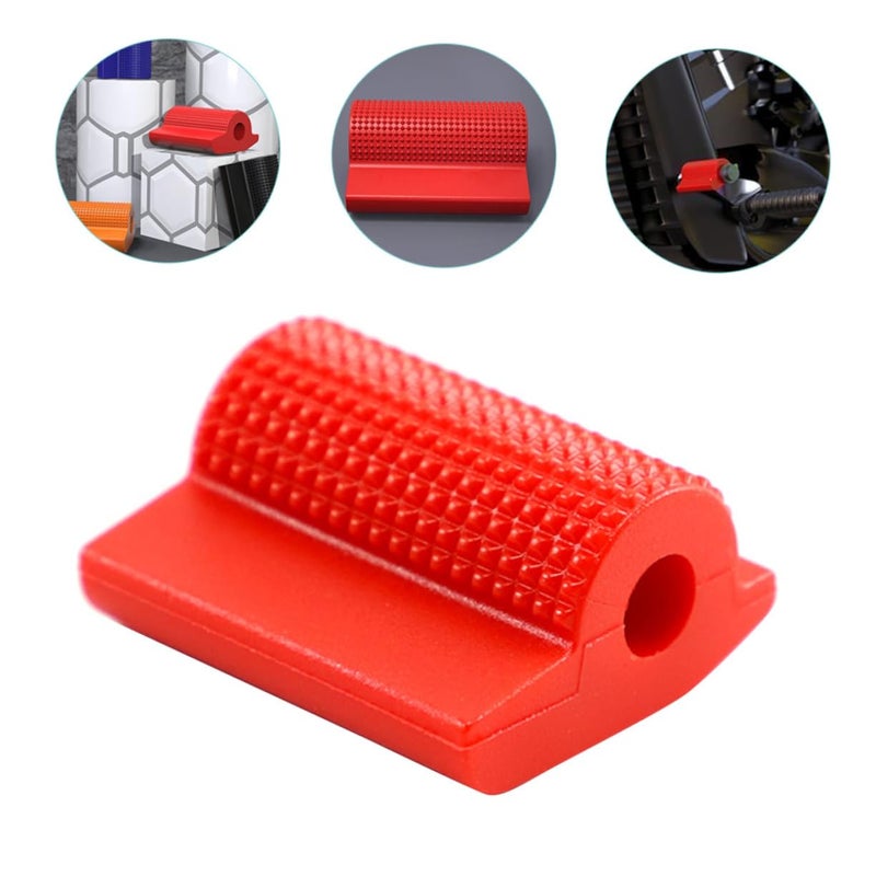 Universal Motorcycle Shift Lever Cover Rubber Boot Protector Black - Image 3