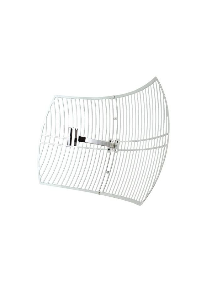 Taimi 2.4GHz 24dBi Grid Parabolic Antenna White