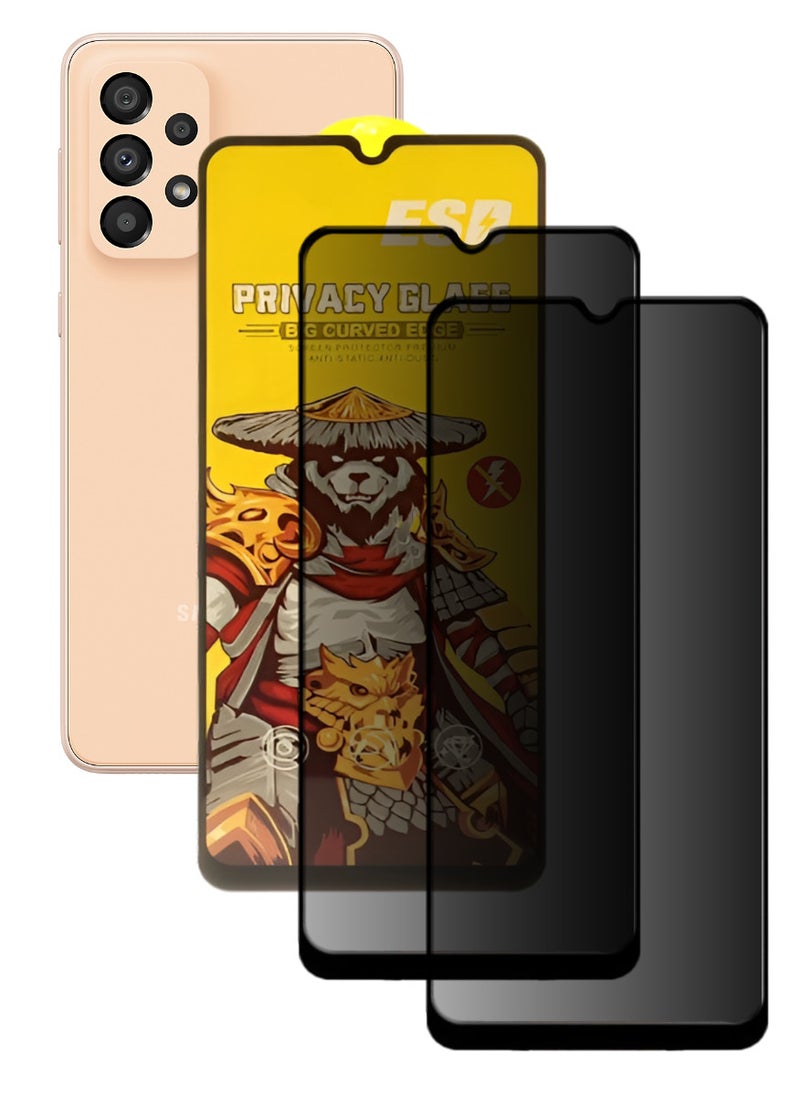 اي اس دي قطعتين، واقي شاشة عالي الجودة لهاتف آسامسونج جالاكسي A33 5G - Image 1