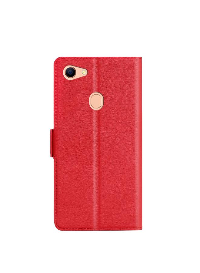 S-TOP Case For OPPO A73 Ultra-thin Voltage Side Buckle PU + TPU Leather Phone Case - Image 3