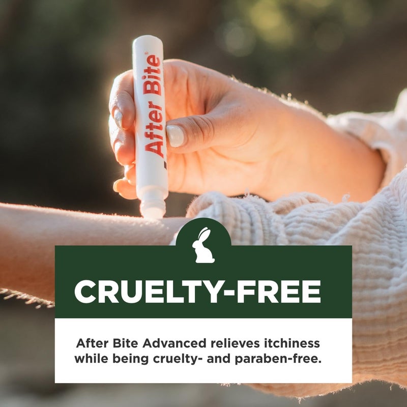 After Bite Advanced Formula - Itch Relief with Sodium Bicarbonate - Ideal for Mosquito & Fire Ant Bites, Bees & More - Portable Pen Applicator - 0.5 oz (4 Pack) - Image 5