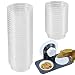 MRTIOO Lizard Gecko Feeding Ledge Holder with 100 pcs 05oz Food Cups Dish - Image 1