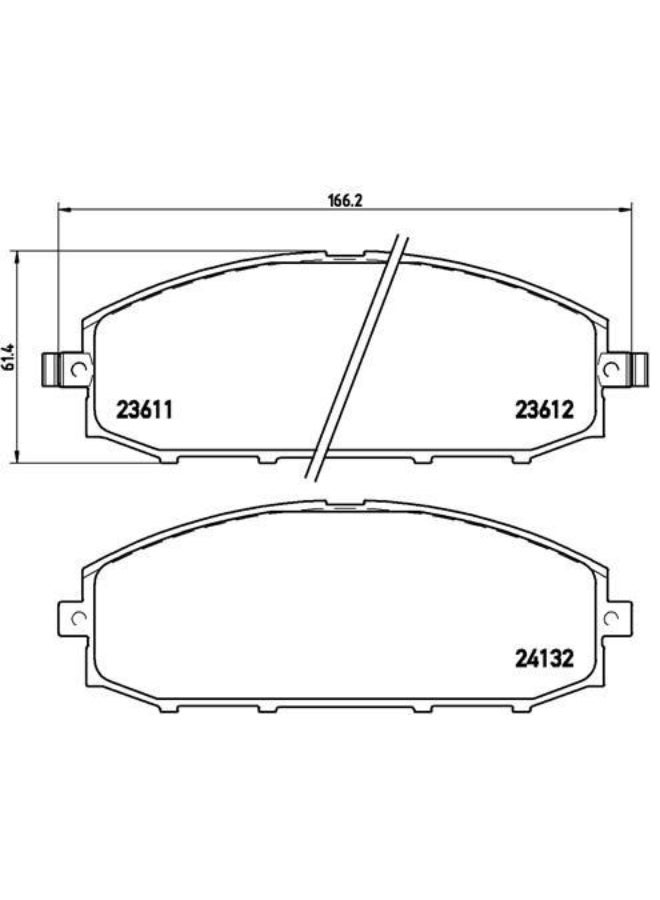 Brembo Brake Pad -P 56 041 - Image 2
