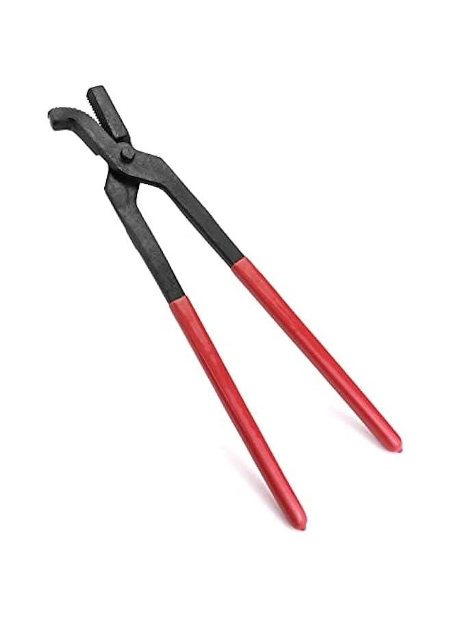 Arabest Horseshoe Pliers, 14 Horseshoe Nails Clincher, Hoof Nail Clincher Care Farrier Tool, Steel, Hoof Nippers, for Trimming Horse Hooves, 1 Pack  - Image 1