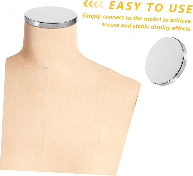 minkissy Mannequin Head Stand Durable Head Bracket Accessory for Enhanced Product Presentation and Stylish Display for Displaying Hair Products and Wigs - Image 4