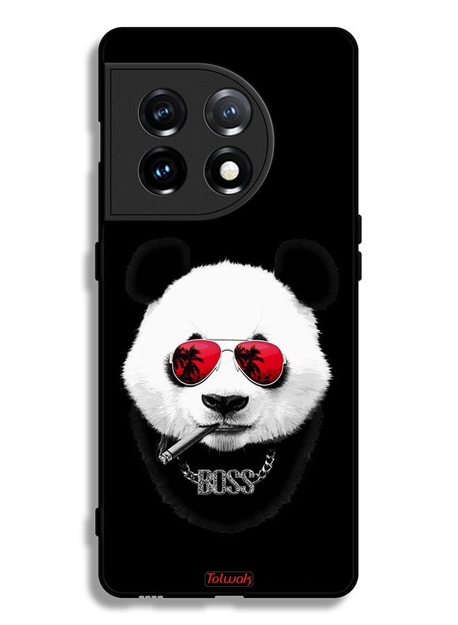 Tolwak OnePlus 11 5G Protective Case Cover Boss Panda - Image 2