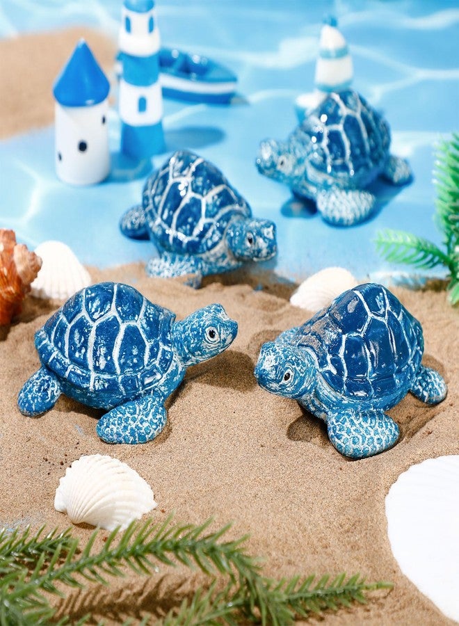 Leinuosen 4 Pcs Turtle Toilet Bolt Covers Decorative Cute Turtles Toilet Bolt Caps Sea Turtle Bathroom Accessories Decor, Toilets Bolts Caps Decorative for Home Beach House Easy to Install - Image 4