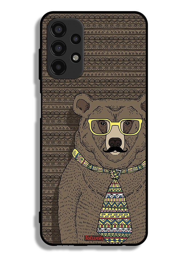 Tolwak Samsung Galaxy A13 4G Protective Case Cover Mr Wolf - Image 1