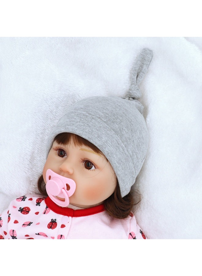 3PCS Newborn Baby Warm Hat Kids Beanies Knotted Cap Sleep Cap Hats - Image 2