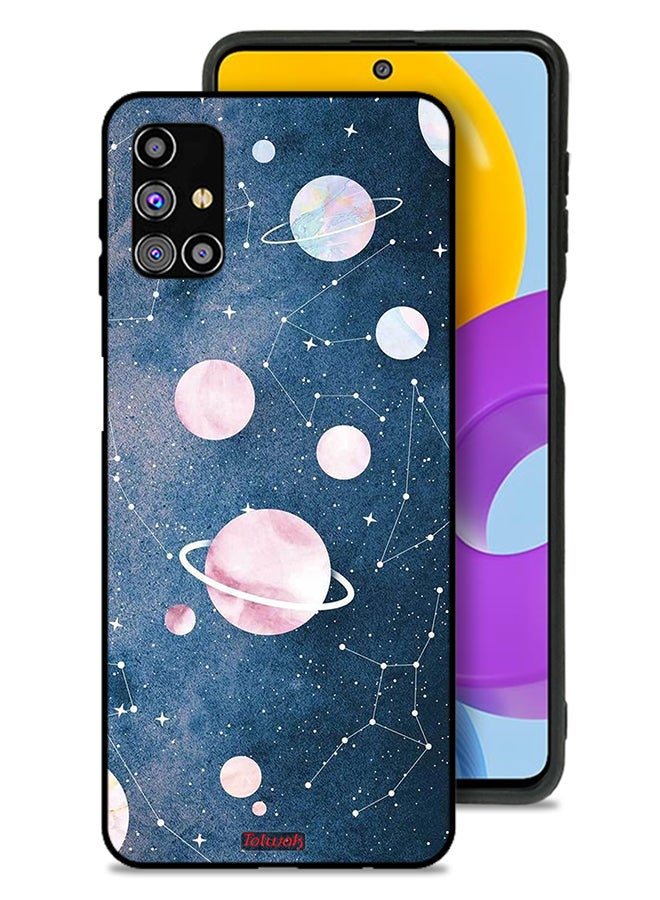 Tolwak Samsung Galaxy M31s Protective Case Cover Space Art - Image 1