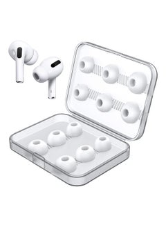ماركة غير محددة 12 قطعة من سماعات الأذن البديلة لـ AirPods Pro الأبيض  - Image 1