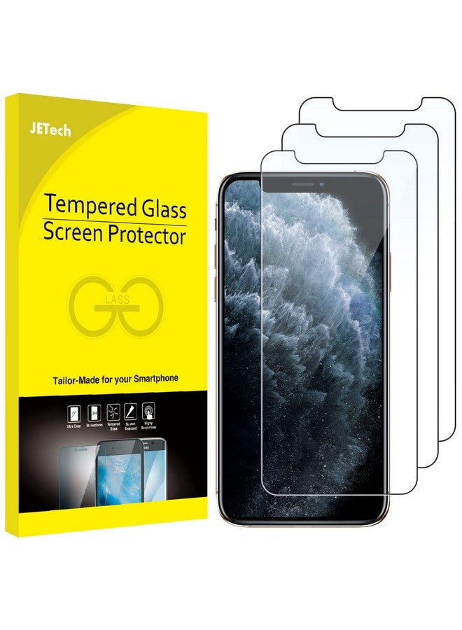 Jetech Screen Protector For Iphone 11 Pro Iphone Xs And Iphone X 5.8 Inch Tempered Glass Film 3 Pack - Image 1