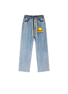 KUYING New One Piece Wide Leg Casual Jeans  - Image 1