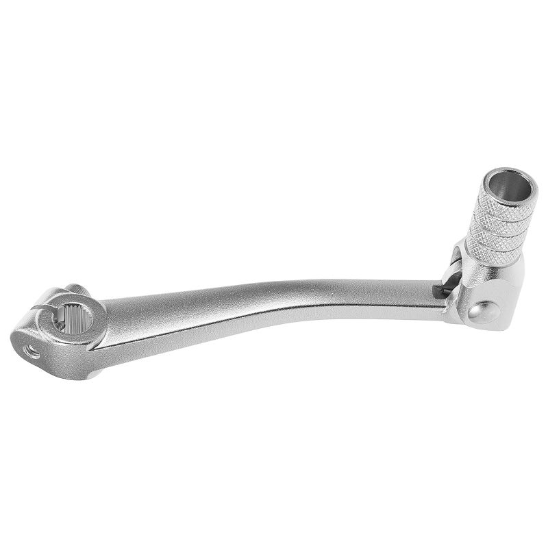 Aluminum Alloy Motorcycle Gear Shift Lever Pedal Silver For Off Road Dirt Bikes - Image 2