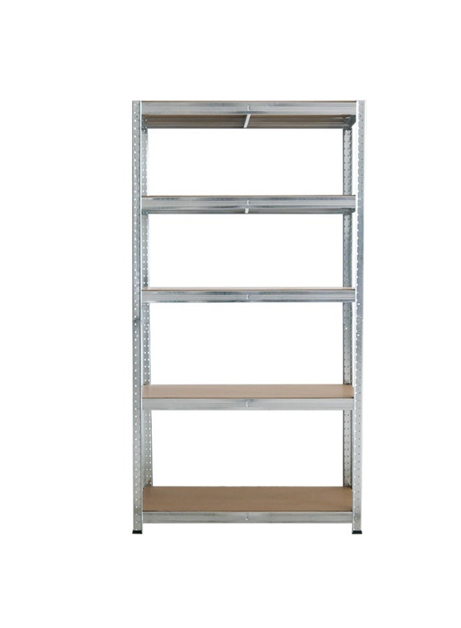 DubaiGallery Multi-Purpose Metal Storage Unit – 5 Adjustable Shelves – Reinforced Steel Frame with MDF Boards – Heavy-Duty Design for Garage or Workshop – Dimensions: 86 x 36 x 183 cm – Rust-Resistant, Easy Assembly - Image 1